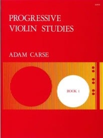 Carse: Progressive Violin Studies Book 1 published by Stainer & Bell