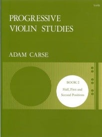 Carse: Progressive Violin Studies Book 2 published by Stainer & Bell
