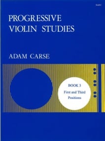 Carse: Progressive Violin Studies Book 3 published by Stainer & Bell