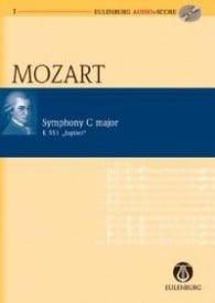 Mozart: Symphony No.41 in C Major K551 'Jupiter' (Study Score + CD) published by Eulenburg