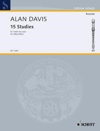 Davis: 15 Studies for Treble Recorder published by Schott