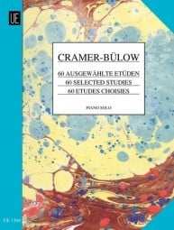 Cramer: 60 Selected Studies for piano published by Universal