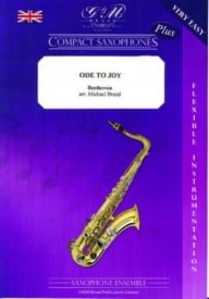 Compact Saxophones : Ode To Joy for Saxophone Ensemble published by G & M