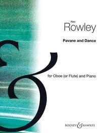 Rowley: Pavan and Dance for Oboe (Flute) published by Boosey & Hawkes