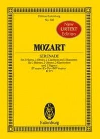 Mozart: Serenade K375 (Study Score) published by Eulenburg
