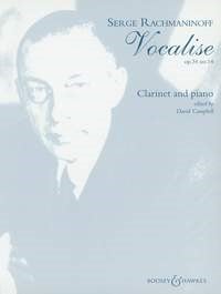 Rachmaninov: Vocalise for Clarinet published by Boosey & Hawkes