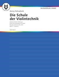 Schradieck: School Of Violin Technique Book 1 published by Cranz