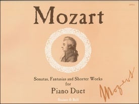 Mozart: Sonatas, Fantasias and Shorter Works for Piano Duet published by Stainer & Bell
