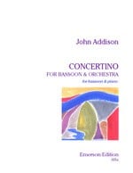 Addison: Concertino for Bassoon published by Emerson