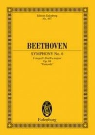Beethoven: Symphony No 6 in F Major ''Pastoral'' (Study Score) published by Eulenburg