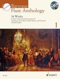 Baroque Flute Anthology Book & CD published by Schott