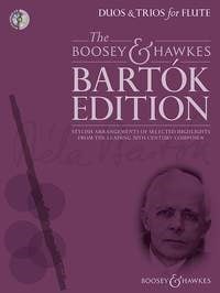 Bartok: Duos & Trios for Flute published by Boosey & Hawkes (Book & CD)