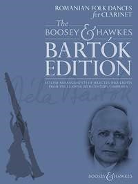 Bartok: Romanian Folk Dances for Clarinet published by Boosey & Hawkes