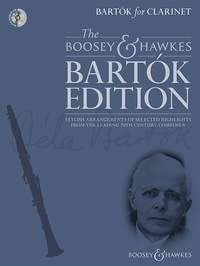 Bartok for Clarinet published by Boosey & Hawkes (Book & CD)