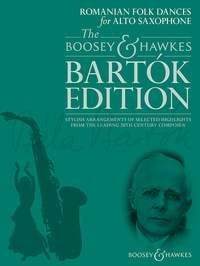 Bartok: Romanian Folk Dances for Alto Saxophone published by Boosey & Hawkes