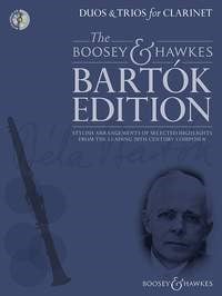 Bartok: Duos & Trios for Clarinet published by Boosey & Hawkes