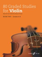 80 Graded Studies for Violin Book 2 published by Faber