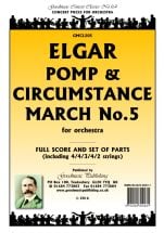 Elgar: Pomp & Circumstance 5 Orchestral Set published by Goodmusic
