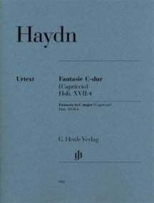 Haydn: Fantasie (Capriccio) in C Hob XVII:4 for Piano published by Henle