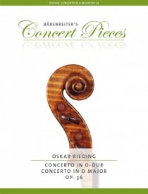 Rieding: Concerto in D Opus 36 for Violin published by Barenreiter