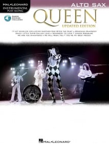 Queen - Alto Saxophone published by Hal Leonard (Book/Online Audio)