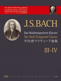 Bach: Well Tempered Clavier III - IV published by EMB