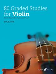 80 Graded Studies for Violin Book 1 published by Faber