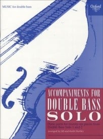 Hartley: Accompaniments for Double Bass Solo published by OUP