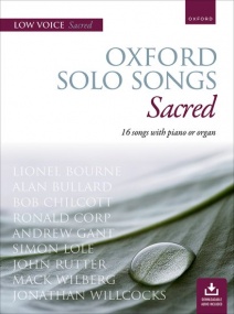 Oxford Solo Songs Sacred - Low published by OUP