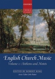 English Church Music, Volume 1: Anthems and Motets published by OUP