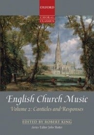 English Church Music, Volume 2: Canticles and Responses published by OUP