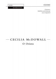 McDowall: O Oriens SSATB published by OUP