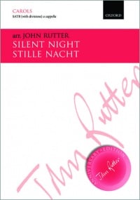 Rutter: Silent night SATB published by OUP