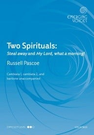 Pascoe: Two Spirituals CCBar published by OUP