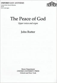 Rutter: The Peace of God SSA published by OUP