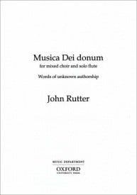 Rutter: Musica Dei donum SATB published by OUP