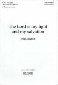 Rutter: The Lord is my light and my salvation SATB published by OUP