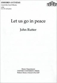 Rutter: Let us go in peace SATB published by OUP