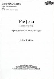 Rutter: Pie Jesu (from Requiem) SATB published by OUP