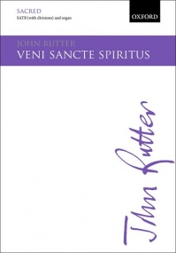 Rutter: Veni Sancte Spiritus SATB published by OUP