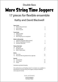 More String Time Joggers: 17 Ensemble Pieces (Double Bass Part) published by OUP