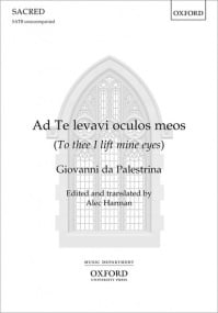 Palestrina: Ad Te levavi oculos meos SATB published by OUP