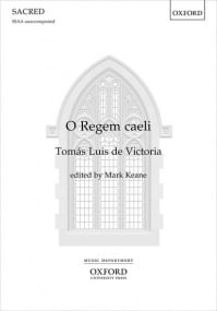 Victoria: O Regem caeli SSAA published by OUP