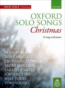 Oxford Solo Songs: Christmas - High Voice (Book/Online Audio)