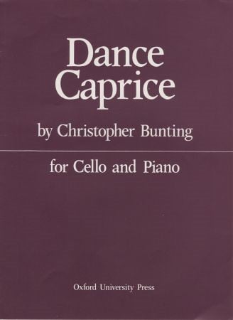 Bunting: Dance Caprice for Cello published by OUP