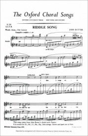 Rutter: Riddle Song SATB published by OUP
