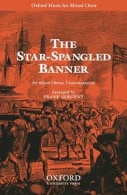 Sargent: The Star-spangled banner SATB published by OUP