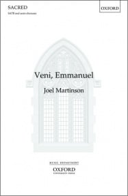 Martinson: Veni, Emmanuel SATB published by OUP