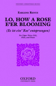 Rentz: Lo, how a Rose e'er blooming published by OUP