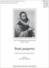 Sweelinck: Beati pauperes SATTB published by OUP
